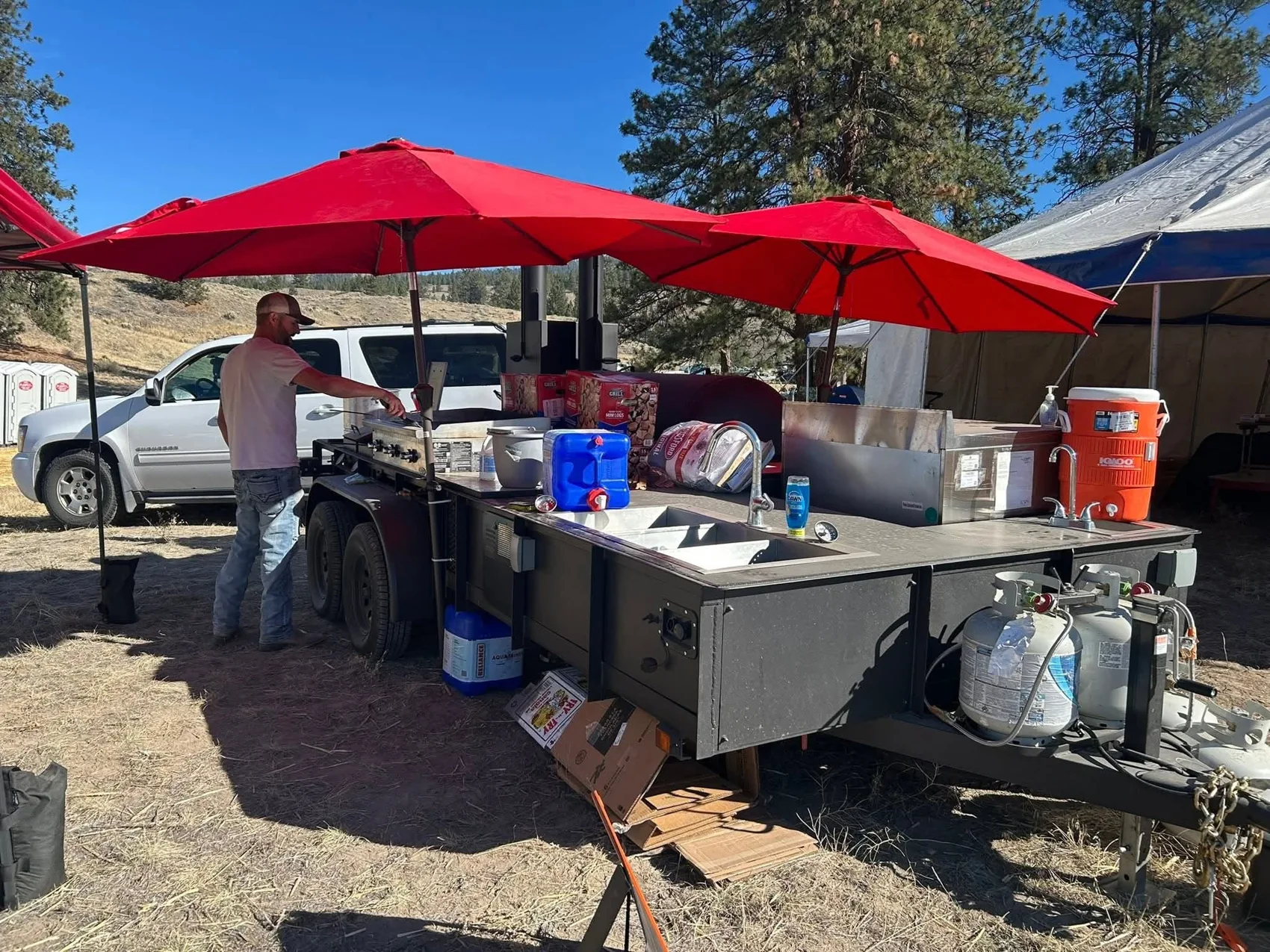 Billy at Okanogan Family Barter Faire